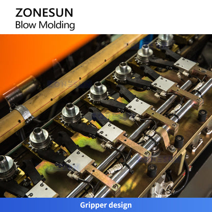 ZONESUN ZS-SBM2A 2-Cavity Automatic Bottle Blow Molding Machine with UV Heating