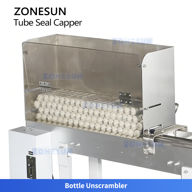Fast & Precise: ZONESUN ZS-XG40 Automatic High-Speed Tube Foil Sealing and Capping Machine
