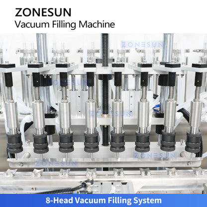 ZONESUN ZS-YTZL8A1 Automatic 8-Head Perfume Vacuum Filling Machine for Perfumes and Eyewash