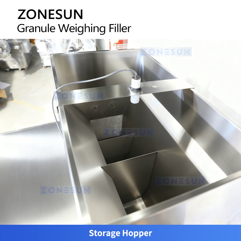 ZONESUN ZS-HG200 High-Capacity Dual-Hopper Granule Weighing and Filling Machine