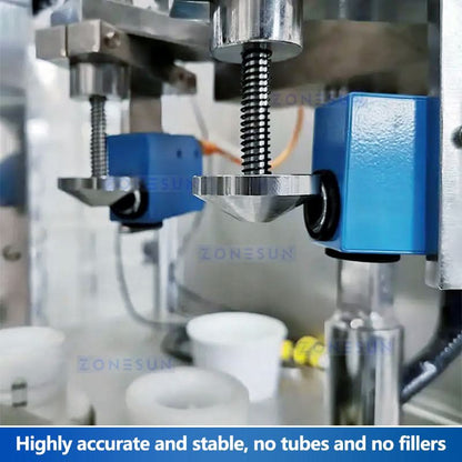 ZONESUN ZS-FS160 Automatic Plastic and AluminiumTube Filling & Sealing Machine for Paste Products