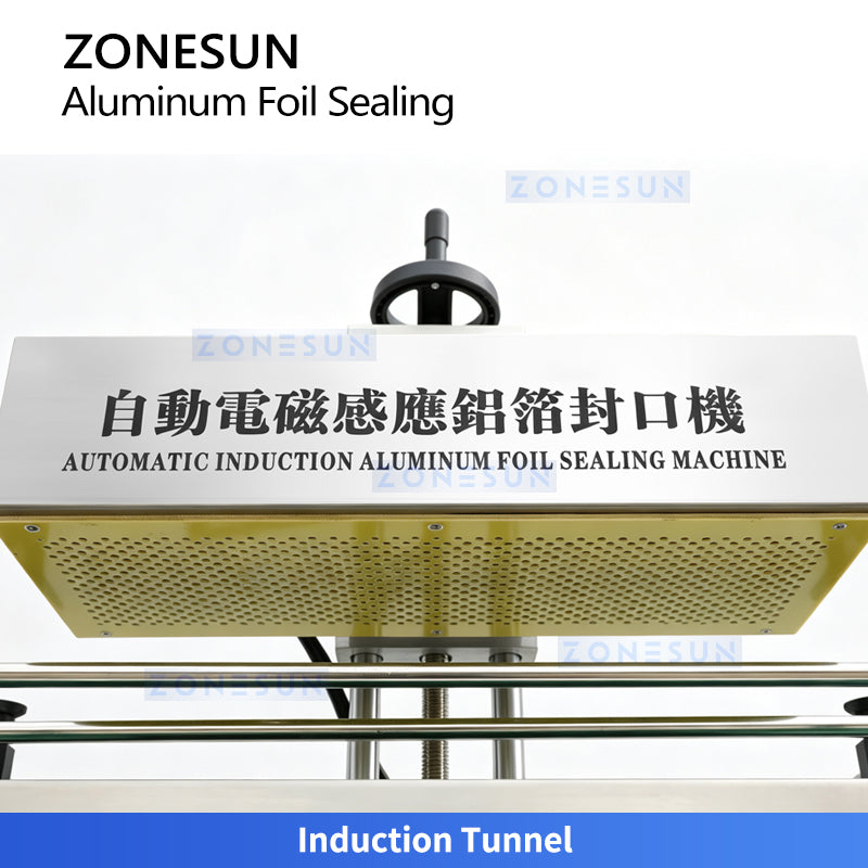 ZONESUN ZS-FK1300 10-70mm High Speed Automatic Induction Aluminum Foil Sealing Machine