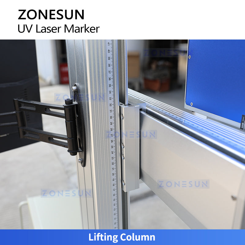 ZONESUN ZS-UVC2 Vision-Guided UV Laser Marking Machine for Glass, Plastic & Electronics