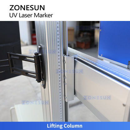 ZONESUN ZS-UVC2 Vision-Guided UV Laser Marking Machine for Glass, Plastic & Electronics