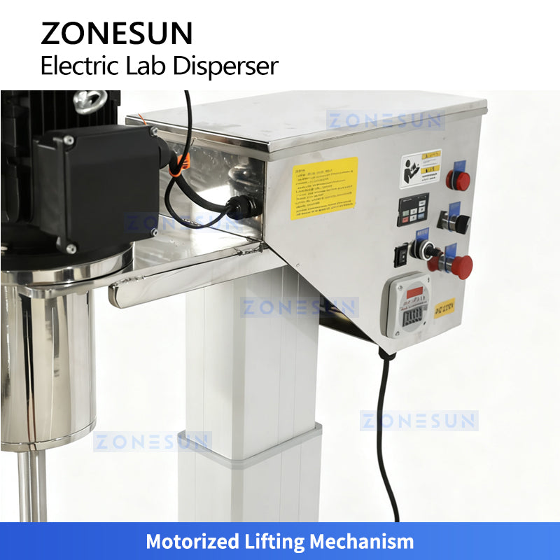 ZONESUN ZS-MX220 Electric Lifting Dispersing Machine for Food Color Powder Dispersion and Mixing