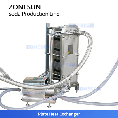 ZONESUN ZS-CDB2: Automatic Soda & Sparkling Water Production Line | Isobaric Filling Machine Demo