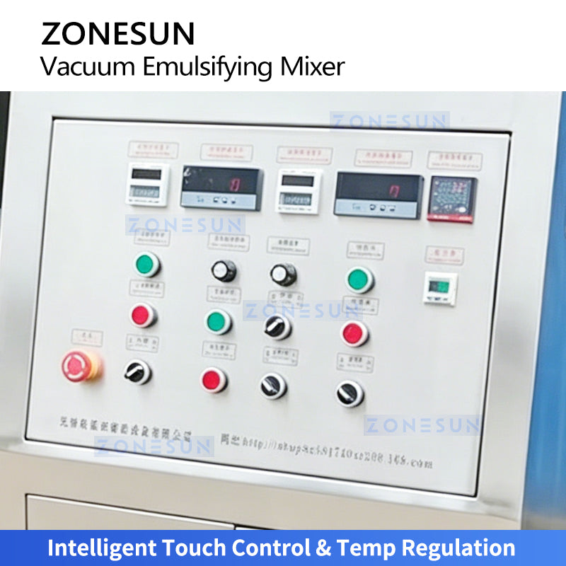 Perfect Emulsions: ZONESUN ZS-MX360 Lab Vacuum High Shear Mixer for Creams, Lotions &Pharmaceuticals