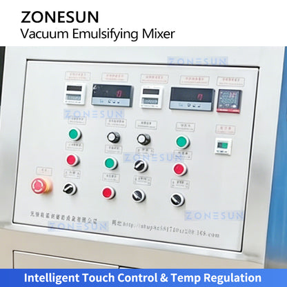 Perfect Emulsions: ZONESUN ZS-MX360 Lab Vacuum High Shear Mixer for Creams, Lotions &Pharmaceuticals
