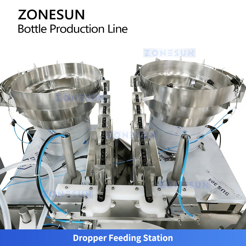 ZONESUN ZS-FAL180YT: High-Speed Dropper Bottle Filling, Capping & Labeling Production Line 