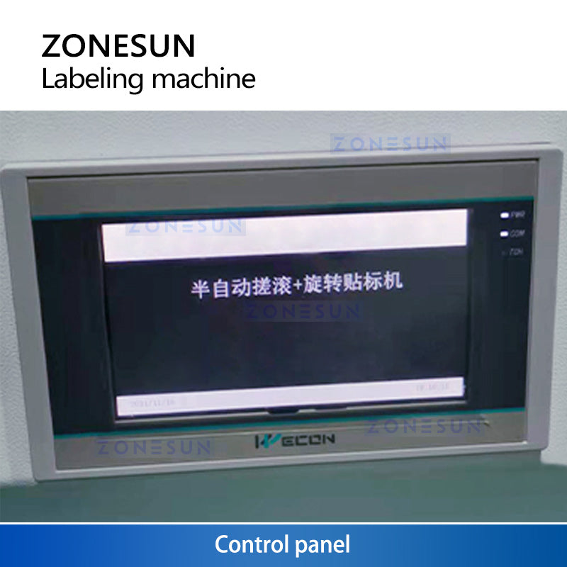 ZONESUN ZS-TB105F Semi-Automatic Flat Surface Automatic Labeling Machine