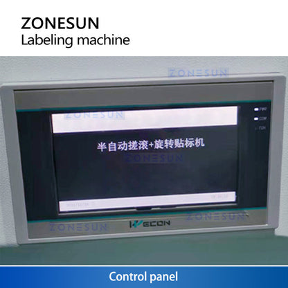 ZONESUN ZS-TB105F Semi-Automatic Flat Surface Automatic Labeling Machine