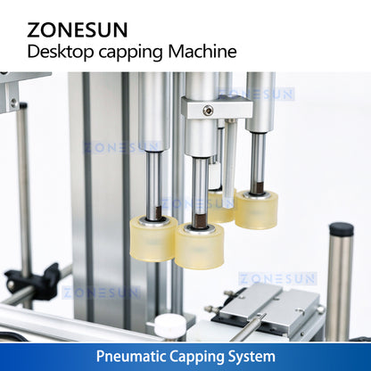 ZONESUN ZS-XG1870 Pneumatic Desktop Automatic Capping Machine