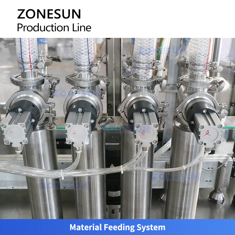 ZONESUN ZS-FAL180G1 Automatic Liquid Filling and Capping Line for Shampoo Soap and Lotion Bottles