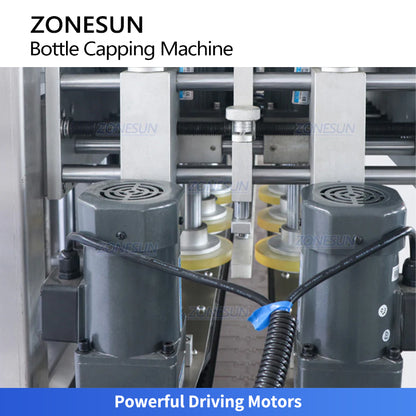 ZONESUN ZS-XG440B High-Speed Spindle Capping Machine for Spray &amp; Twist-Off Bottles