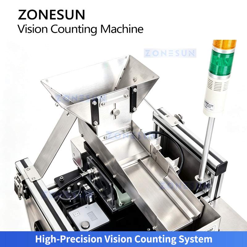 ZONESUN ZS-FSCS05 High-Accuracy Automatic Vision Counting Machine for Small Parts