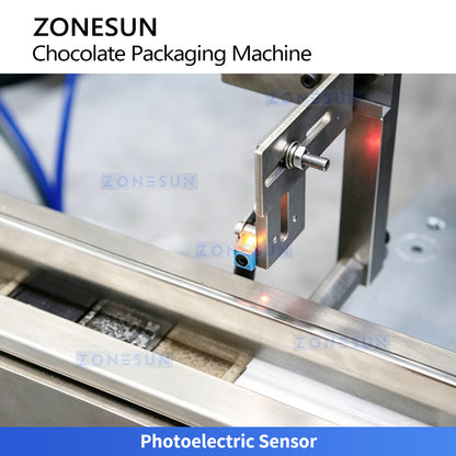 ZONESUN ZS-CWM2 Automatic Chocolate Wrapping Machine for Candy and Confectionery Packaging