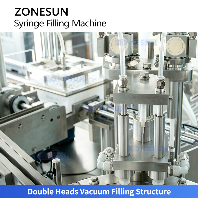 Bubble-Free Tech: ZONESUN ZS-AFY2 Automatic Prefilled Syringe Vacuum Filling & Stoppering Machine