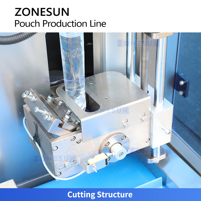 VFFS Tech: ZONESUN ZS-FSL220 Automatic Small Liquid Pouch Filling, Sealing & Print Labeling Line