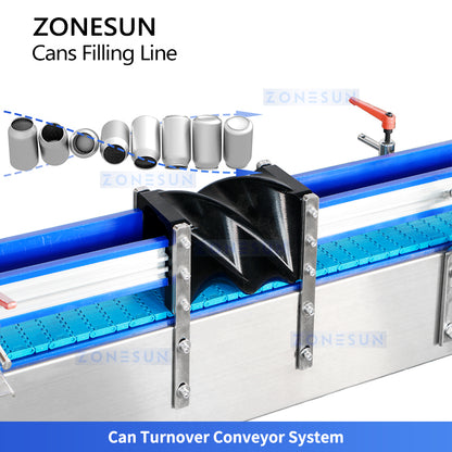 ZONESUN ZS-FAL180A11: Automatic Soda & Beer Can Filling Line | High-Speed Canning Machine