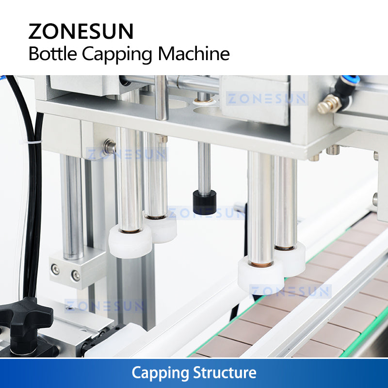 ZONESUN ZS-XG1860 Automatic Desktop Capping Machine for Spray, Dropper, and Round Bottles