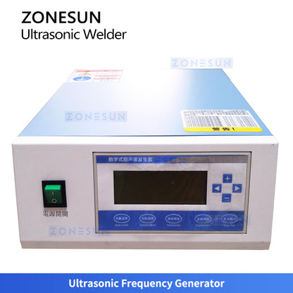 ZONESUN ZS-UFK1 Ultrasonic Welding Machine for Plastic Textile and Non-Woven Materials with Real-Time Tracking and Stable Operation
