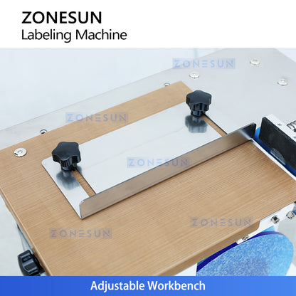 Zonesun ZS-TB90B Semi-automatic Corner Tamper Evident Seal Label Applicator for Sealing Box Corners