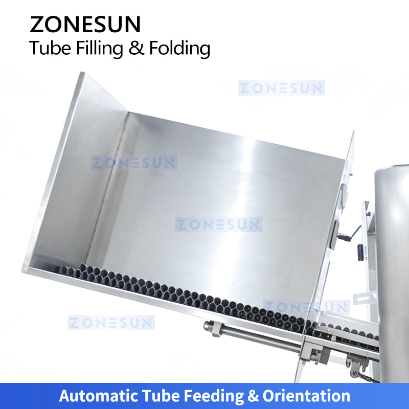 ZONESUN ZS-FS80A Automatic High Speed Aluminum Tube Filling Folding Sealing Machine