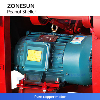 ZONESUN ZS-HTK2 Automatic Peanut Sheller Machine High Efficiency Peanut Processing