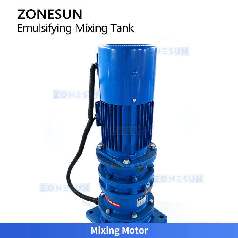 ZONESUN ZS-EM2 Industrial Emulsifying Mixing Tank for Food Cosmetic and Pharmaceutical Products