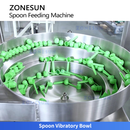 ZONESUN ZS-SF01 Automatic Spoon Feeding Machine for Milk Powder and Nutritional Powder Packaging