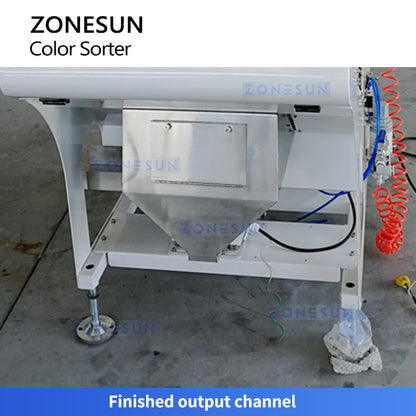 Zonesun ZS-SXM2 Rice Color Sorter Machine Discharge Outlet