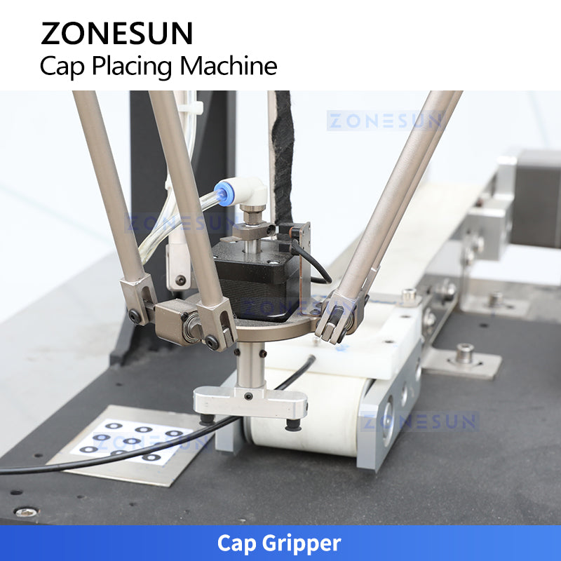 Robotic Precision: ZONESUN ZS-PG10 Automatic Perfume Sample Assembly & Laser Marking Line