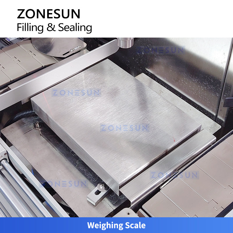 ZONESUN ZS-FAL180G4 Rotor Pump Weighing Filling and Sealing Machine for Cup Puree & Thick Pastes