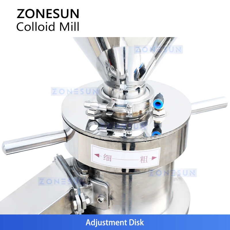 ZONESUN ZS-YM70 Industrial Peanut Butter Grinder Colloid Mill for Food Processing