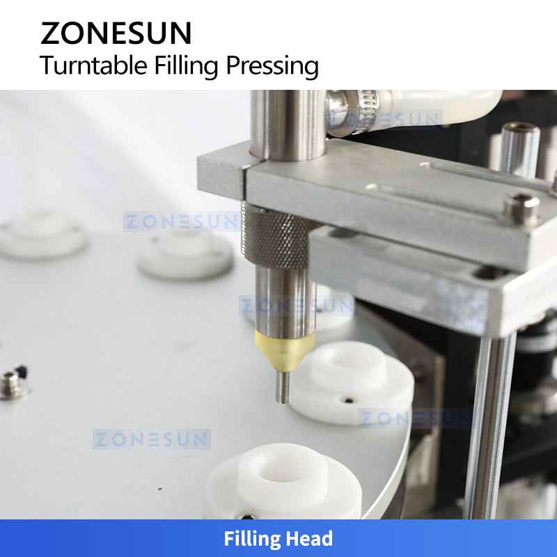 ZONESUN ZS-AFC1CH Automatic Filling and Cap Pressing Machine for Viscous Liquid Production
