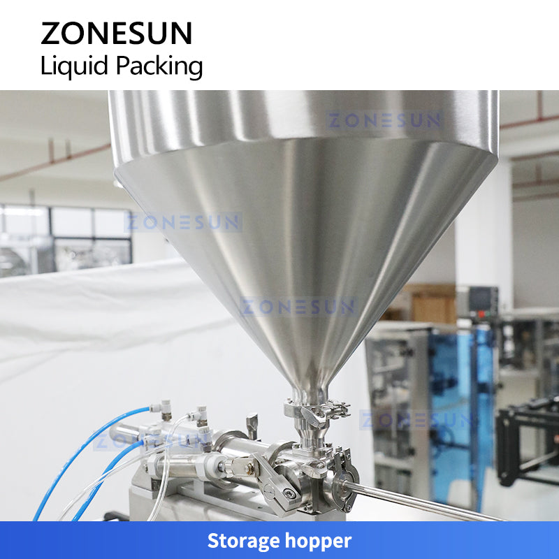 ZONESUN ZS-FS120H Automatic Liquid Packaging Machine with Servo Control for Sauces Cosmetics and Cleaning Products Using VFFS System