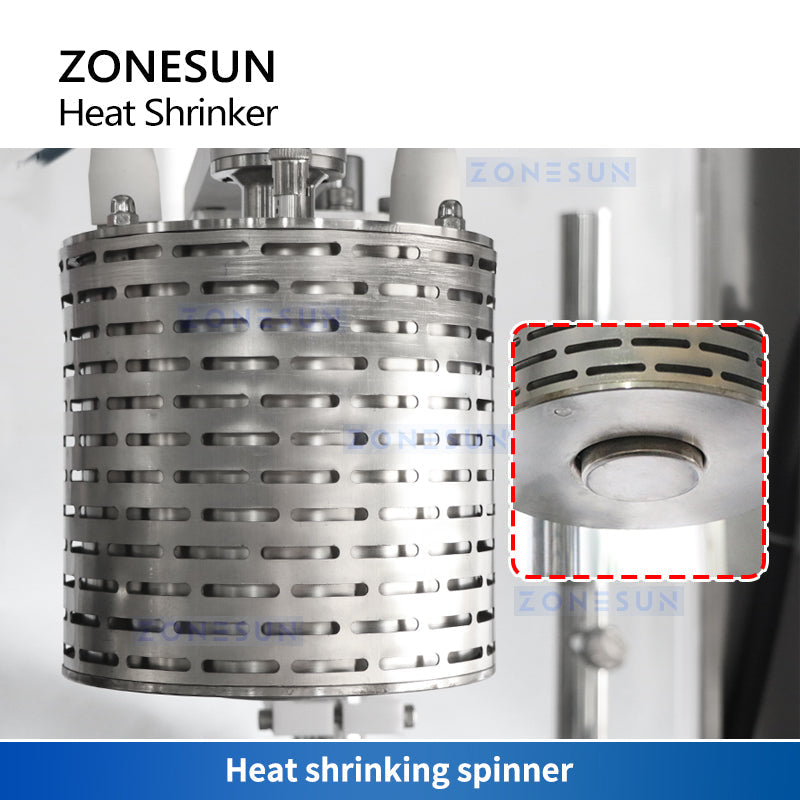 ZONESUN ZS-SXRS1 Automatic PVC Capsule Heat Shrinker for Wine Bottles Sealing