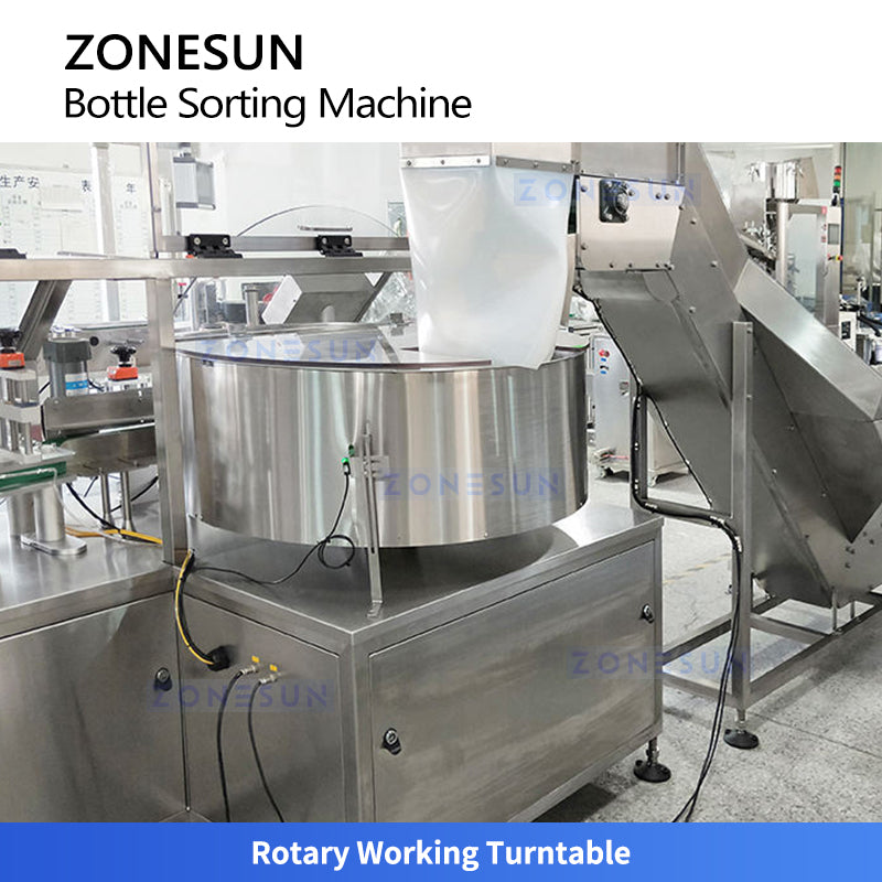 ZONESUN ZS-LP200 High-Speed Automatic Plastic Bottle Unscrambler