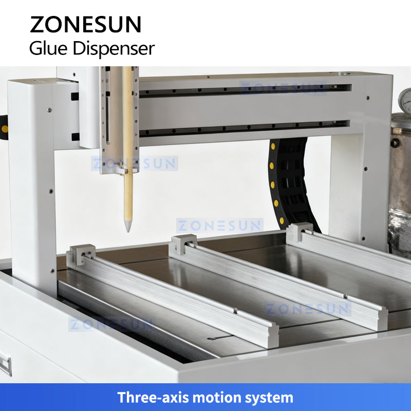 ZONESUN ZS-AGD4 High-Precision AB Glue Dispensing and Potting Machine for Electronics and LED
