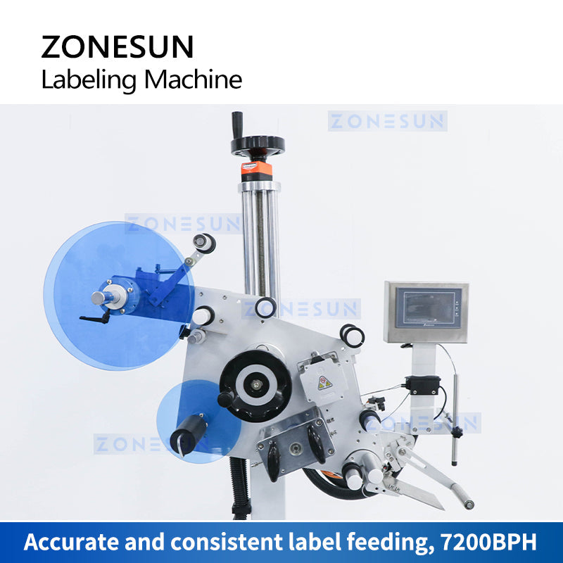 ZONESUN ZS-TB851 Automatic Flat Labeling Machine Label Machine For Production Line