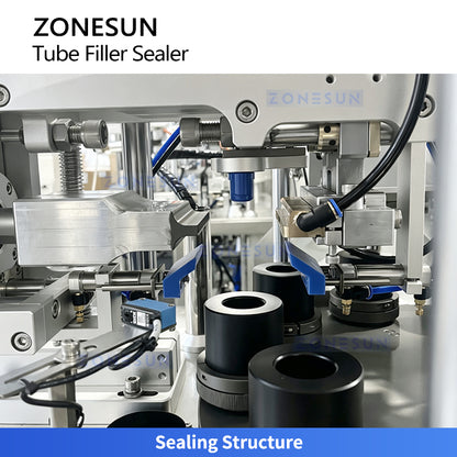 ZONESUN ZS-FS009D Automatic Double Head Syringe Filling and Sealing Machine for A+B Products