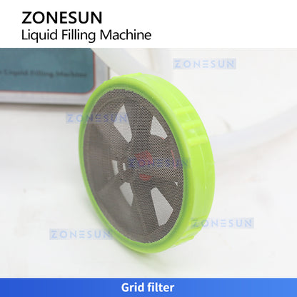 ZONESUN ZS-GFK17B 20-17000ml Semi Automatic Diaphragm Pump Liquid Filling Machine