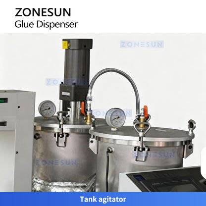 ZONESUN ZS-AGD4 High-Precision AB Glue Dispensing and Potting Machine for Electronics and LED