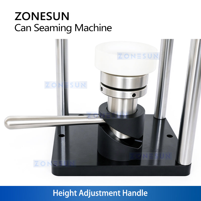 ZONESUN ZS-FJG100 Manual Can Seamer for PET & Aluminum Cans | Home & Small Batch