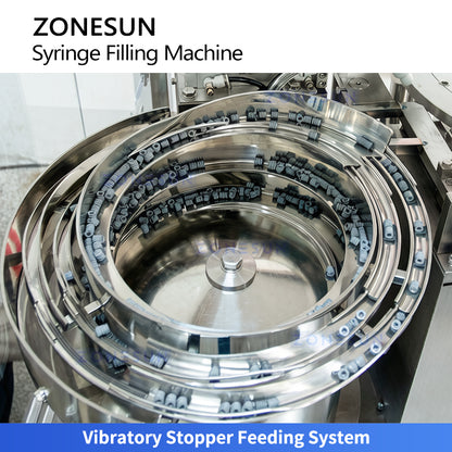 Bubble-Free Tech: ZONESUN ZS-AFY2 Automatic Prefilled Syringe Vacuum Filling & Stoppering Machine