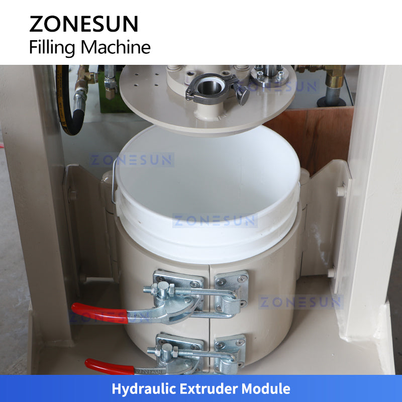 ZONESUN ZS-VGPJ1 Semi-Automatic High Viscosity Filling Machine for Paste, Grease, Gel, and Food