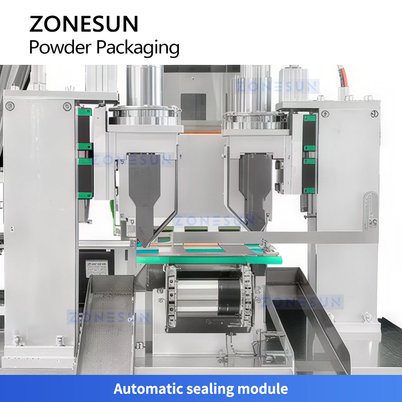 ZONESUN ZS-AFS160 Automatic Straw Powder Packing Machine Multi-Nozzle High Accuracy