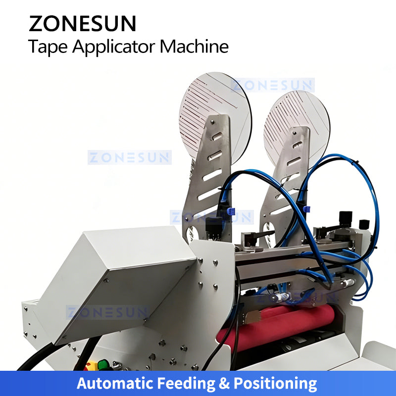 Fast Taping: ZONESUN ZS-TMB500 Double-Sided Tape Applicator for Envelopes, Cartons & PVC Boards