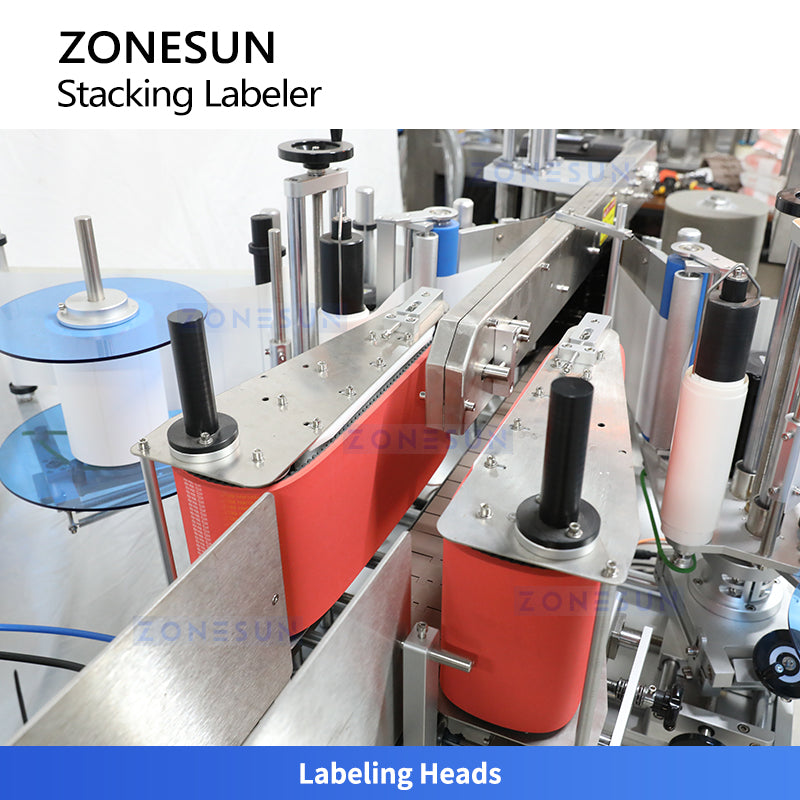 ZONESUN ZS-TB60S Dual-Side Labeling Machine for Wet Wipes, Food Pouches & Cosmetic Sachets