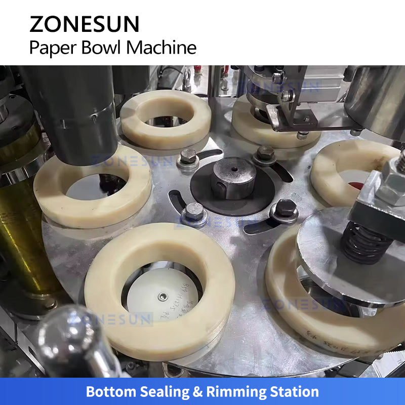 ZONESUN ZS-YB2000 Automatic Paper Bowl Forming Machine for Fast Food, Takeaway and FMCG Packaging